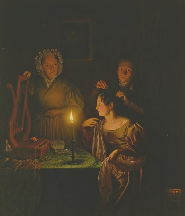 Before the ball by Petrus van Schendel